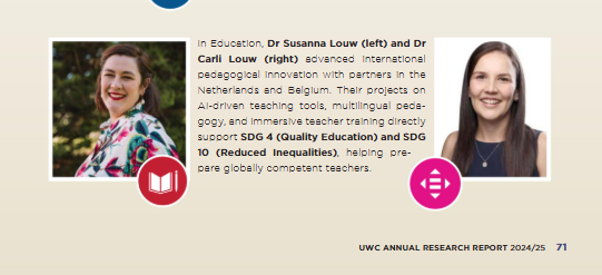 UWC annual research report 2024/25