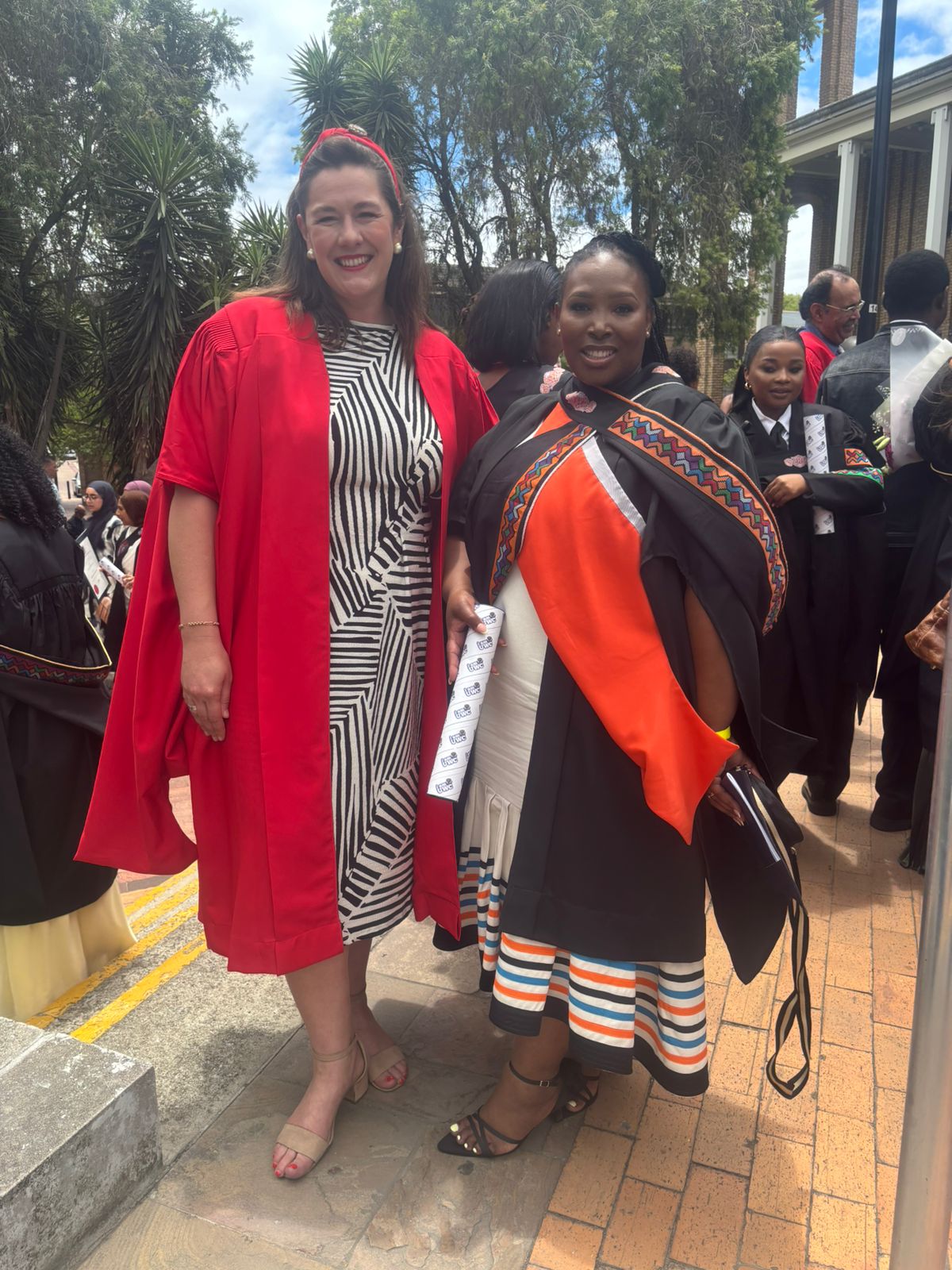First MEd graduation