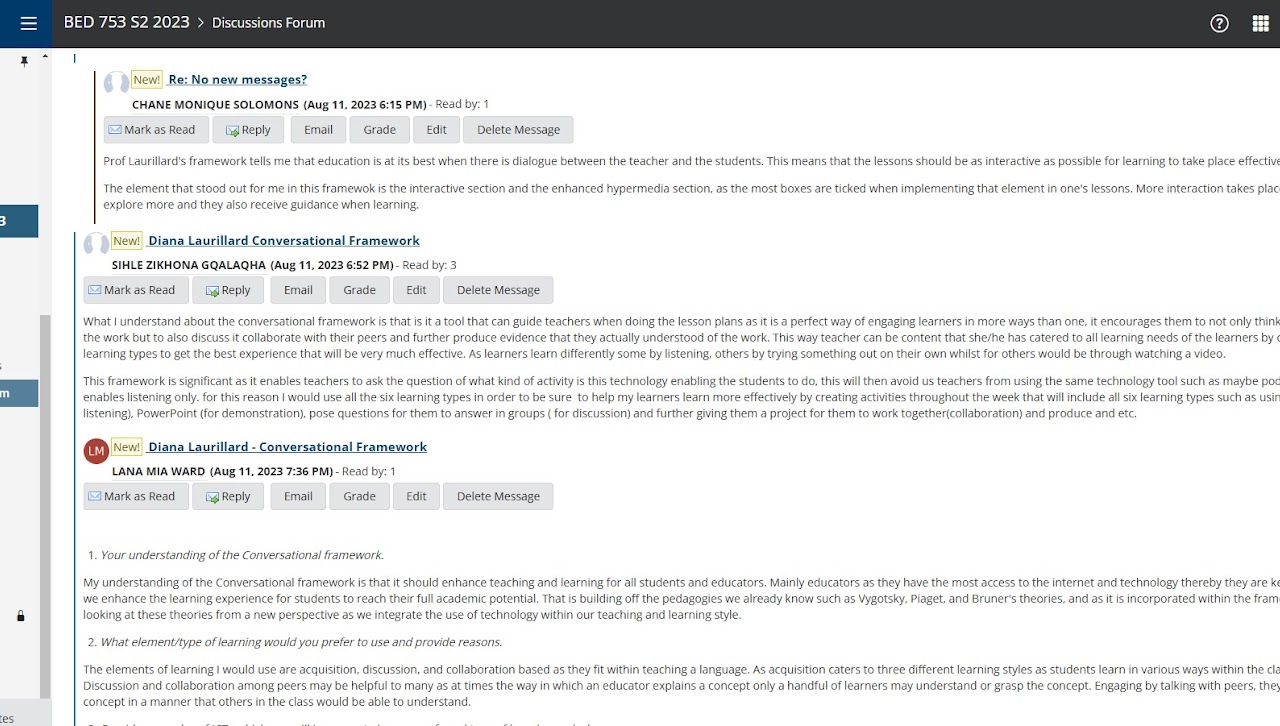 Ikamva discussion forum